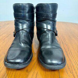 Born Women's Midway Moto Fashion Boots - Round Toe, Size 9.5M